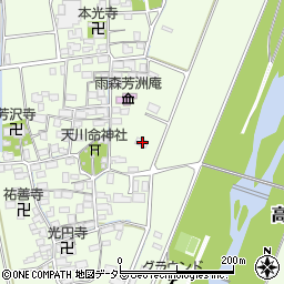 滋賀県長浜市高月町雨森333周辺の地図