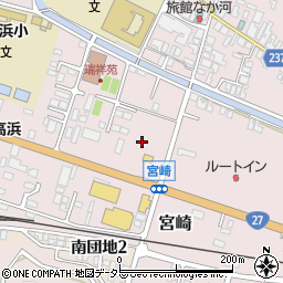 福井県高浜町（大飯郡）宮崎周辺の地図