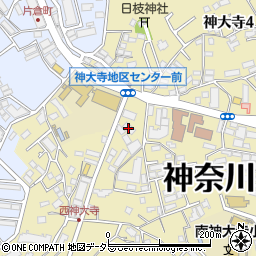 ニチベイ　横浜支店周辺の地図
