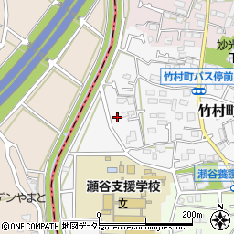 神奈川県横浜市瀬谷区竹村町25-9周辺の地図