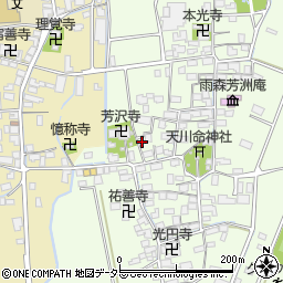 滋賀県長浜市高月町雨森1596周辺の地図