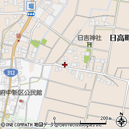 兵庫県豊岡市日高町堀420周辺の地図