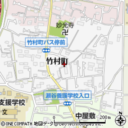 神奈川県横浜市瀬谷区竹村町13-30周辺の地図