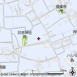 岐阜県揖斐郡揖斐川町上野周辺の地図