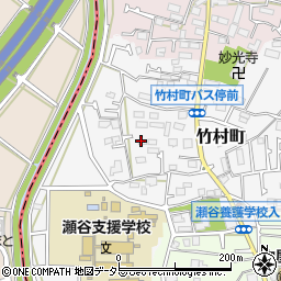 神奈川県横浜市瀬谷区竹村町21周辺の地図