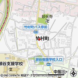 神奈川県横浜市瀬谷区竹村町13-5周辺の地図