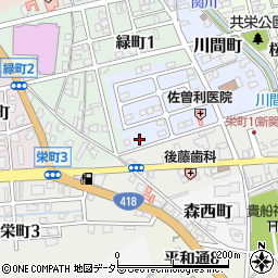 岐阜県関市辻井戸町1-41周辺の地図