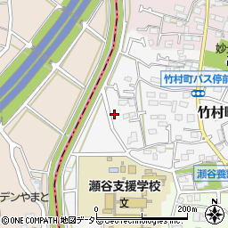 神奈川県横浜市瀬谷区竹村町25-15周辺の地図