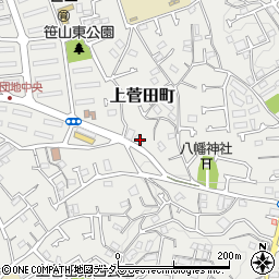 神奈川県横浜市保土ケ谷区上菅田町812-4周辺の地図