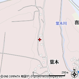 千葉県市原市葉木857周辺の地図