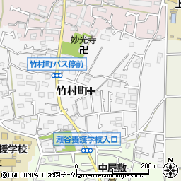 神奈川県横浜市瀬谷区竹村町13-17周辺の地図