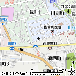 岐阜県関市辻井戸町1-43周辺の地図