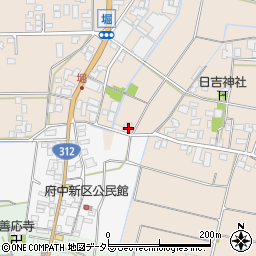 兵庫県豊岡市日高町堀346周辺の地図