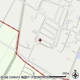 千葉県大網白里市南横川3033-172周辺の地図