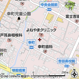富士吉田運転代行サービス周辺の地図