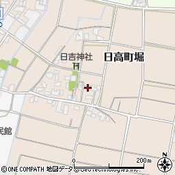 兵庫県豊岡市日高町堀467周辺の地図