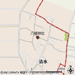千葉県茂原市清水1013-1周辺の地図