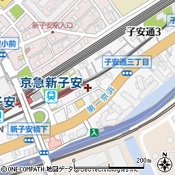 大石興業株式会社　横浜支店周辺の地図