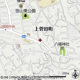 神奈川県横浜市保土ケ谷区上菅田町812周辺の地図
