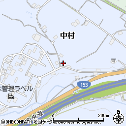 長野県飯田市中村590周辺の地図