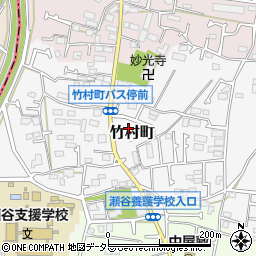 神奈川県横浜市瀬谷区竹村町13-58周辺の地図