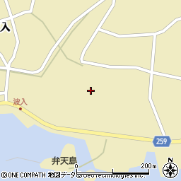 島根県松江市八束町波入2738周辺の地図