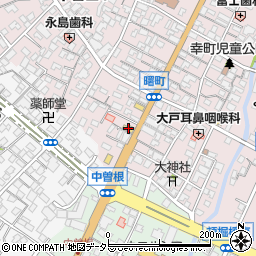 叶屋富士吉田店周辺の地図