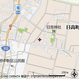兵庫県豊岡市日高町堀426周辺の地図
