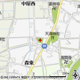 建福寺周辺の地図
