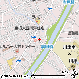 オリーブ薬局　西川津店周辺の地図
