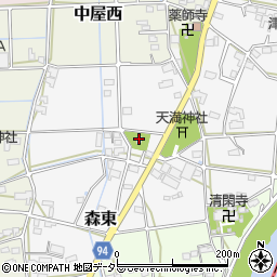 建福寺周辺の地図