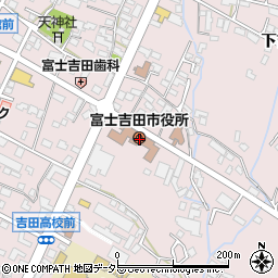 山梨県富士吉田市の地図 住所一覧検索 地図マピオン