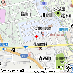 岐阜県関市辻井戸町1-51周辺の地図