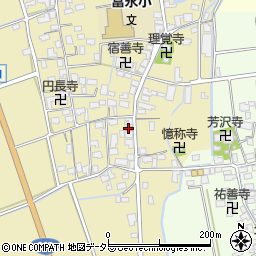 高月井口郵便局周辺の地図