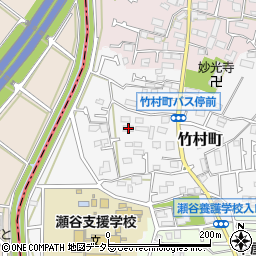 神奈川県横浜市瀬谷区竹村町22-3周辺の地図