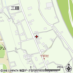 神奈川県厚木市三田2812周辺の地図