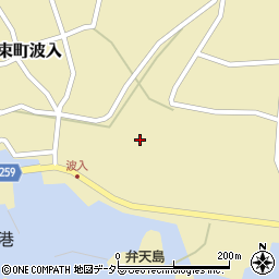 島根県松江市八束町波入621周辺の地図