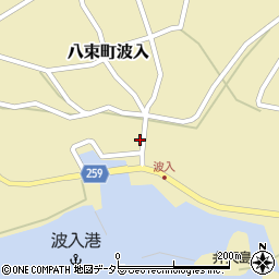 島根県松江市八束町波入2765周辺の地図
