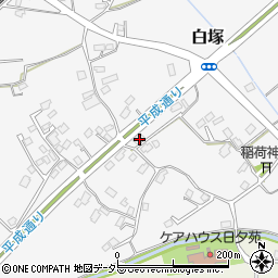 千葉県市原市白塚250周辺の地図