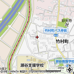 神奈川県横浜市瀬谷区竹村町21-10周辺の地図