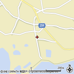 島根県松江市八束町波入277-1周辺の地図