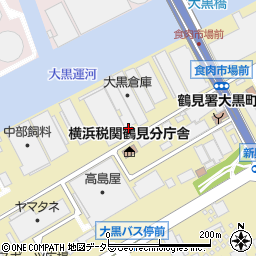 株式会社大村総業大黒梱包工場周辺の地図