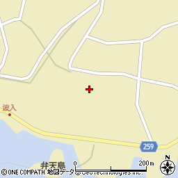 島根県松江市八束町波入684周辺の地図