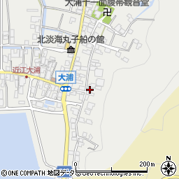 滋賀県長浜市西浅井町大浦786周辺の地図