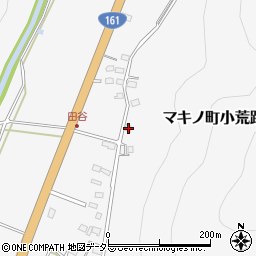 滋賀県高島市マキノ町小荒路340周辺の地図