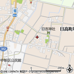 兵庫県豊岡市日高町堀428周辺の地図