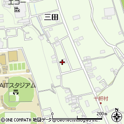 神奈川県厚木市三田2875周辺の地図