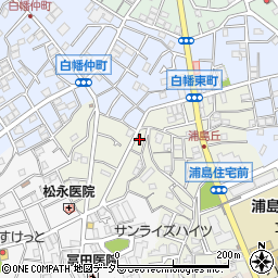 田辺葬祭サービス　白幡仲町店周辺の地図