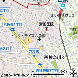 上海飯店周辺の地図