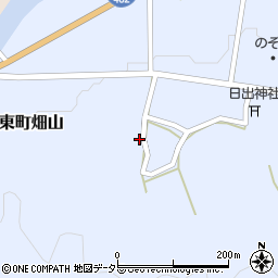 兵庫県豊岡市但東町畑山417周辺の地図